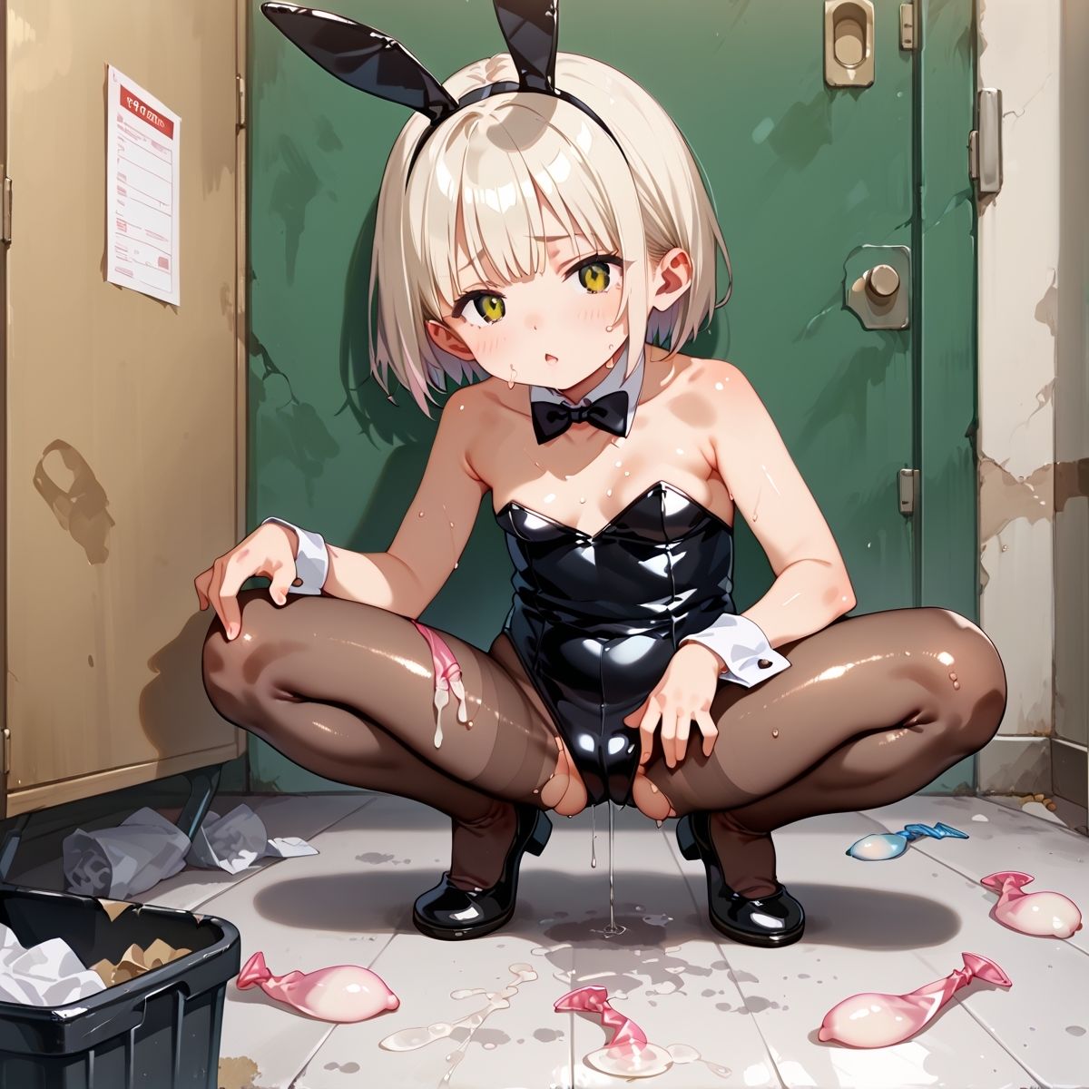 【Loli_Room】同人CG・AI『少女を拉致監禁してバニーコスプレさせて犯した件パート1』2