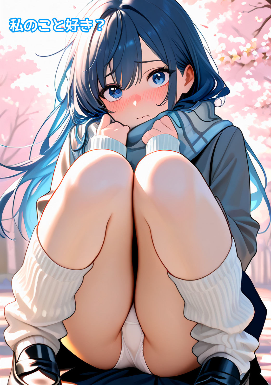 サンプル画像1:ルーズソックスとパンチラは正義(8sui) [d_615035]