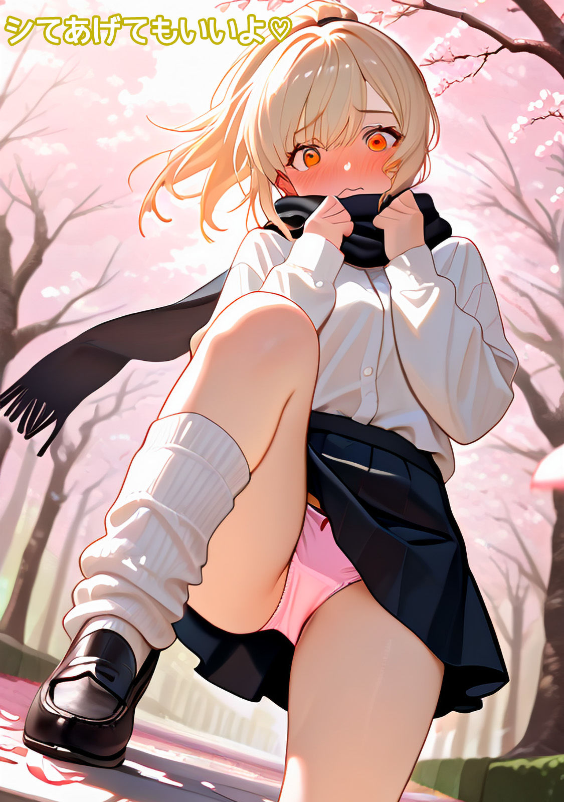 サンプル画像5:ルーズソックスとパンチラは正義(8sui) [d_615035]