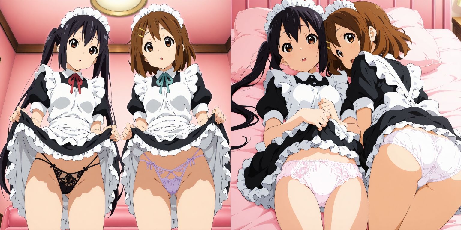 サンプル画像4:軽音部員のパンツ2(五本木ポメ) [d_615056]