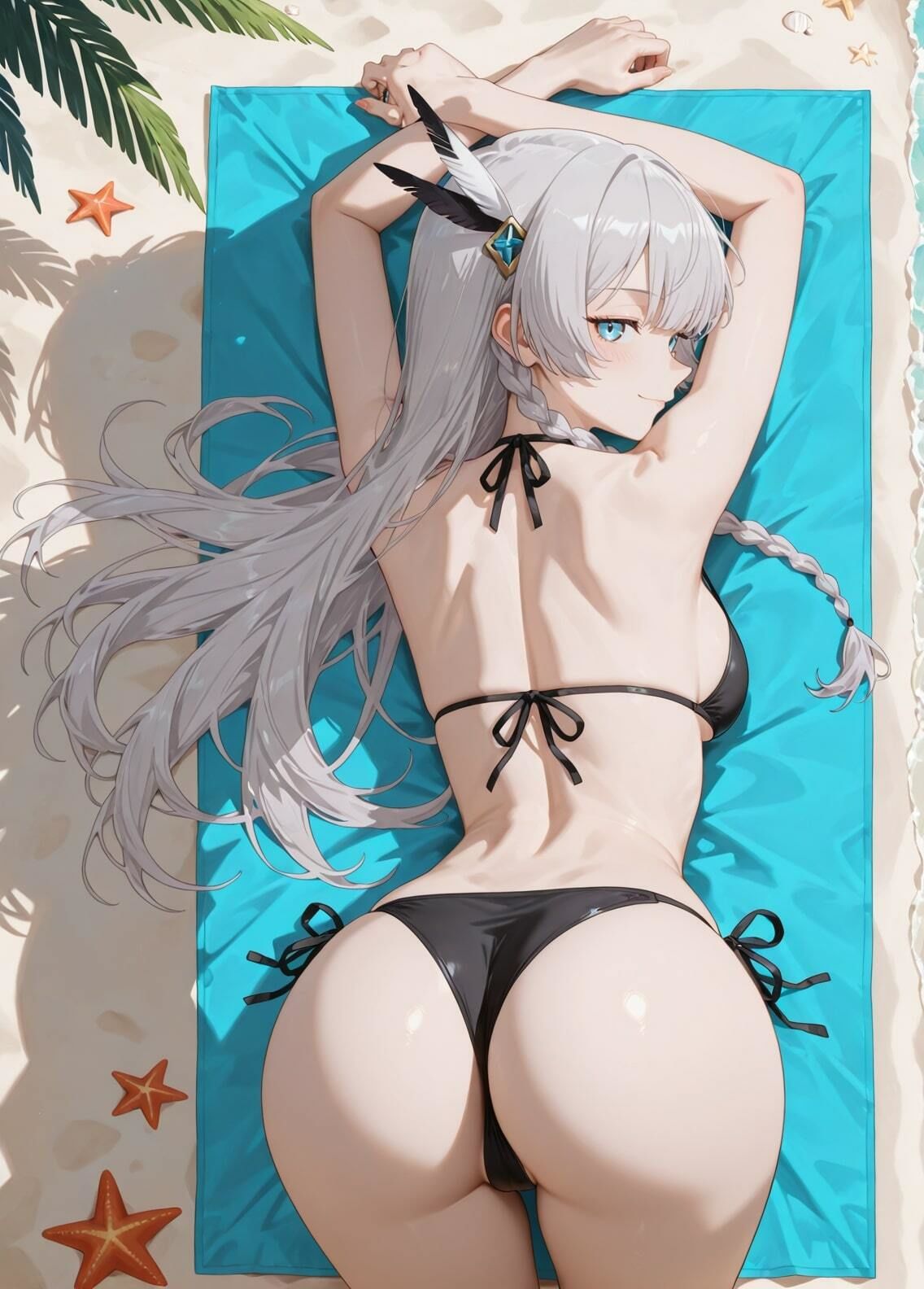 サンプル画像2:「片田舎のおっさん、剣聖になる」アリューシア・シトラス セクシー写真集7（全500枚）(人の海) [d_615113]