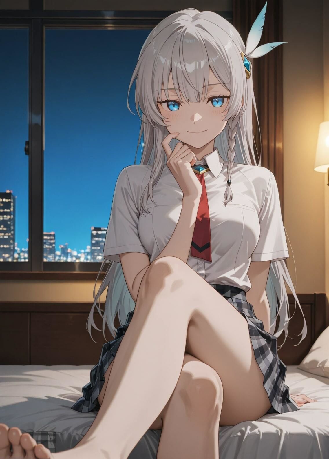 サンプル画像5:「片田舎のおっさん、剣聖になる」アリューシア・シトラス セクシー写真集7（全500枚）(人の海) [d_615113]