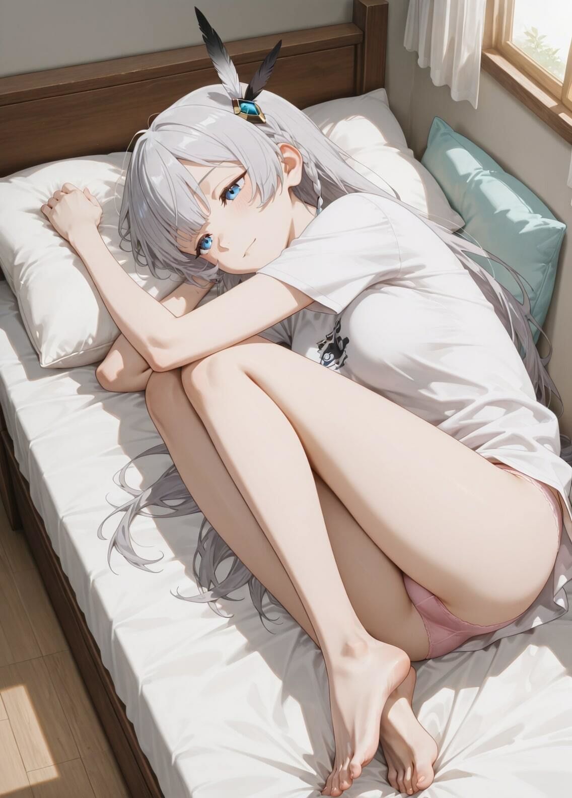 サンプル画像6:「片田舎のおっさん、剣聖になる」アリューシア・シトラス セクシー写真集7（全500枚）(人の海) [d_615113]