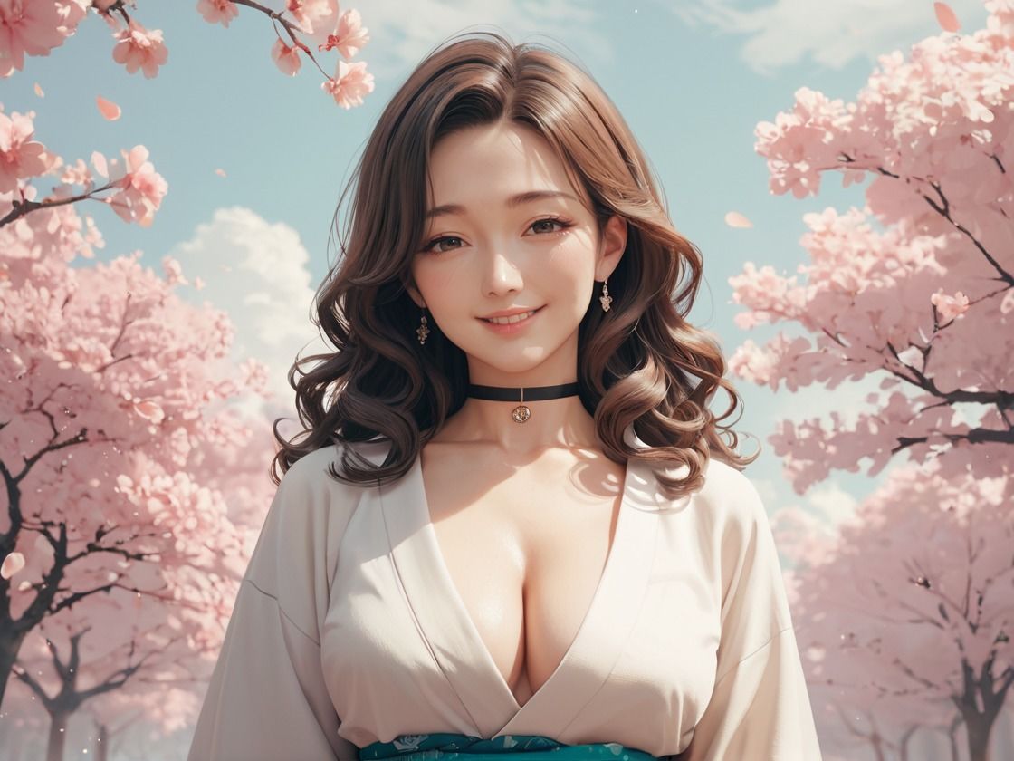 サンプル画像1:ムチムチ爆乳人妻に着物を着せてハメ倒す(CP出版) [d_615159]