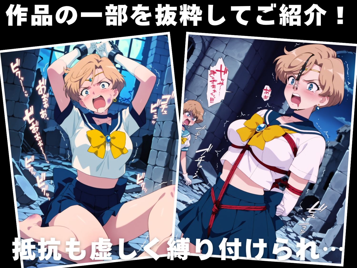 サンプル画像1:【調教・拘束・触手】天● はるか(月灯りの下で) [d_615172]