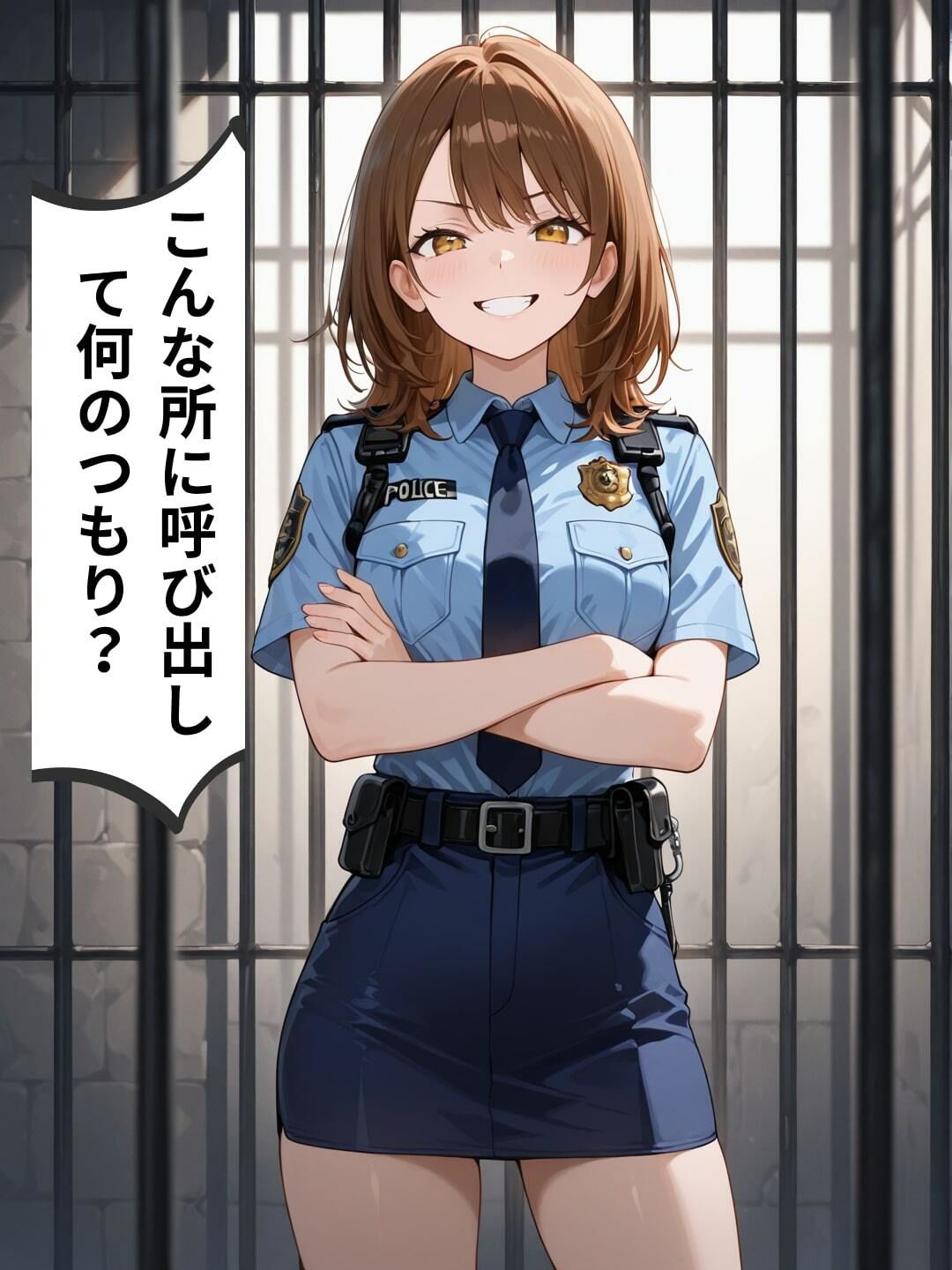 サンプル画像1:生意気女警官に監禁調教(エロキチ) [d_615173]