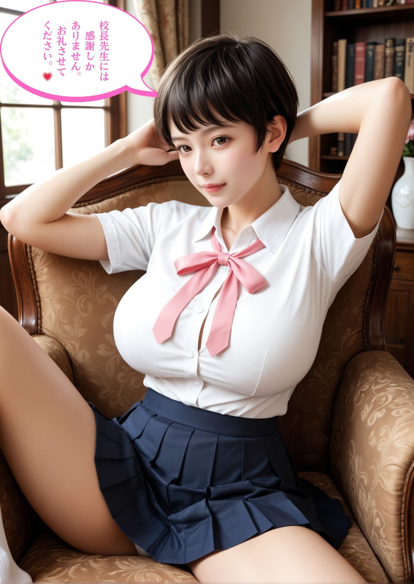 サンプル画像6:催淫洗脳      現役グラドル  JK(シロウトAI美女AMU) [d_615184]