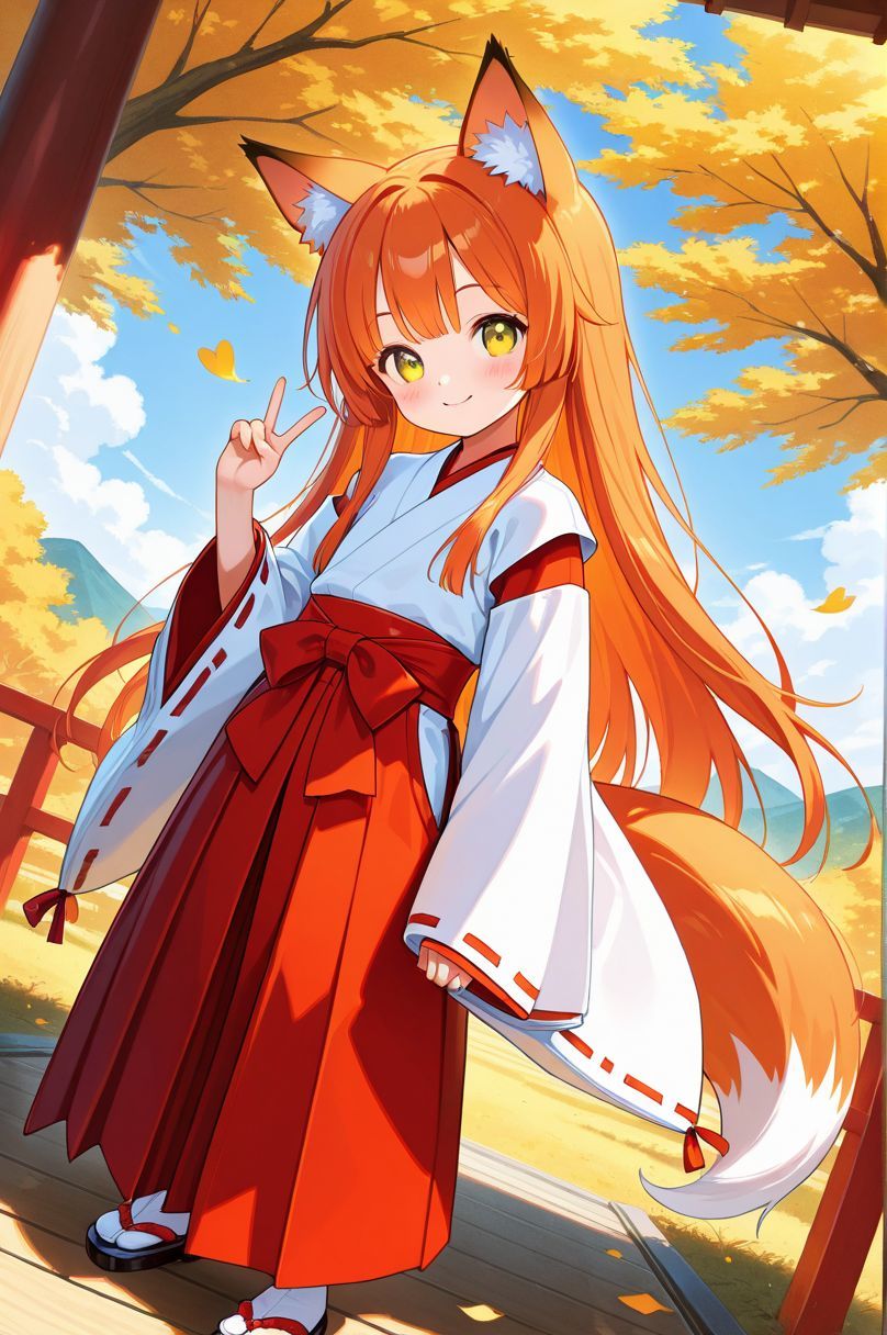 サンプル画像2:けもみこ★みだれ  お祭りの狐巫女、きょうの姿はなあに？(ぴぴ倶楽部) [d_615223]