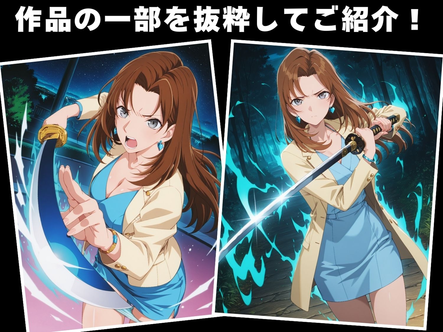 サンプル画像1:【完全敗北】香● 夏美(喫茶モナカ) [d_615229]