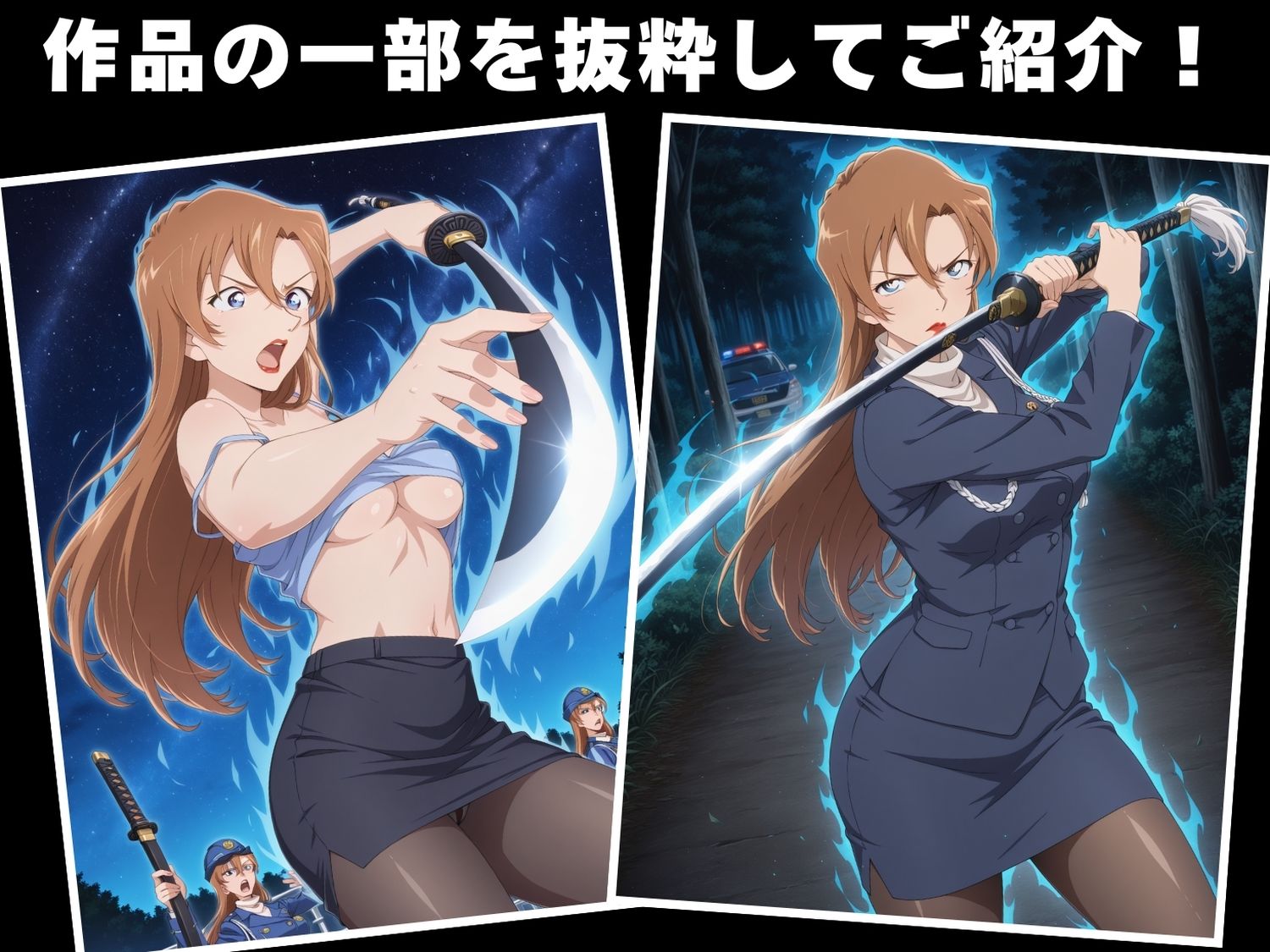 サンプル画像1:【完全敗北】荻●千速(喫茶モナカ) [d_615242]