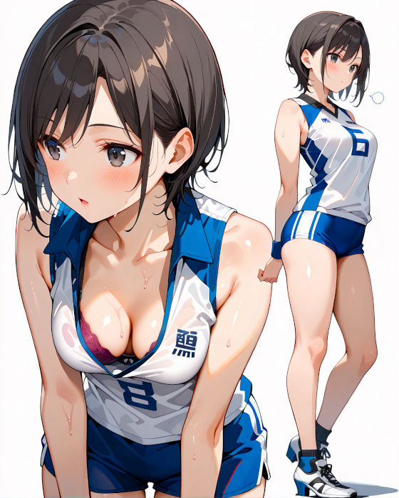 ユニフォームの下の秘密 -バレー女子編- 画像1