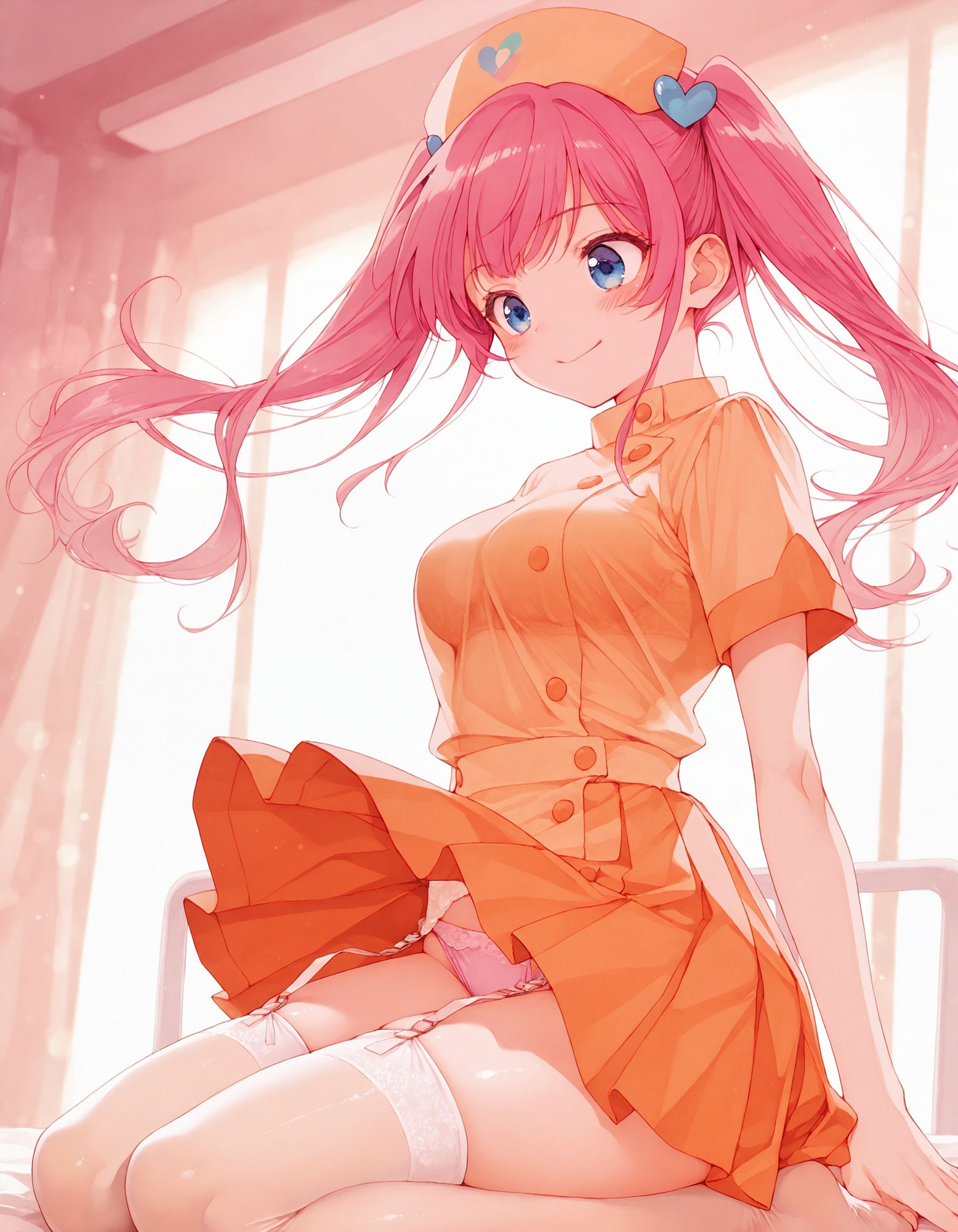 紫〇寺謳華のパンチラ〜ナース服編〜 画像8
