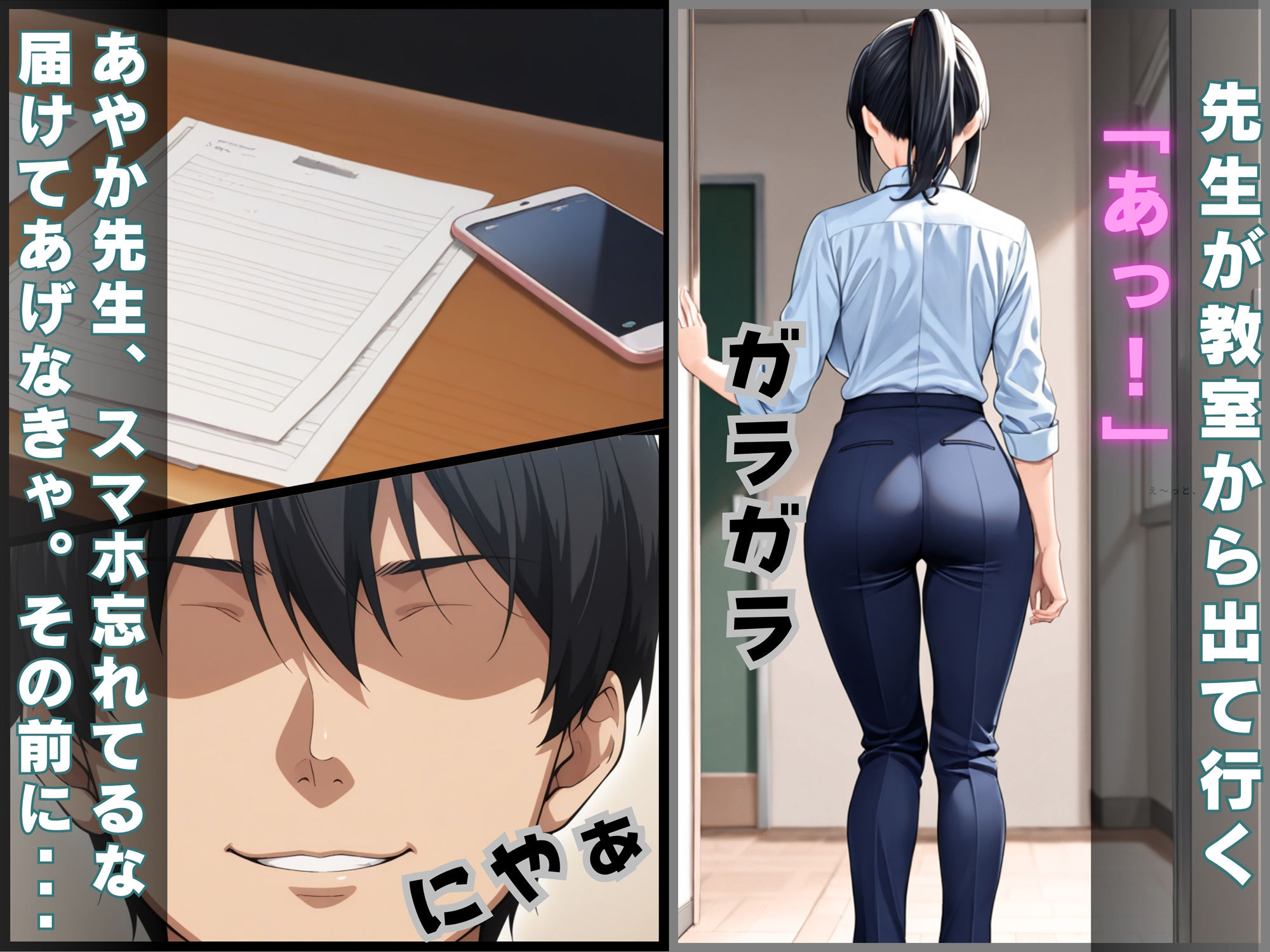 サンプル画像3:淫乱教師のハメ撮り流出 スマホを忘れただけなのに・・・〜あやか（25）の場合〜(あかさ太郎) [d_615304]