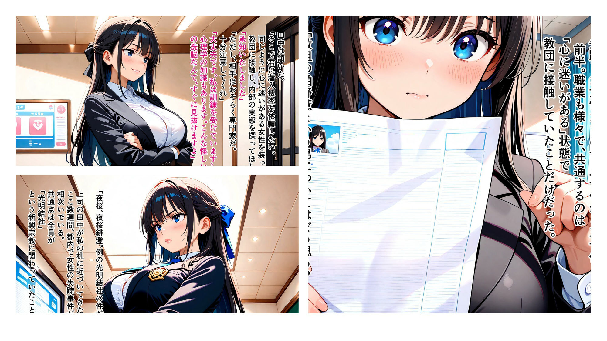 淫欲の教団に堕ちる潜入捜査官  夜桜緋澄 画像10