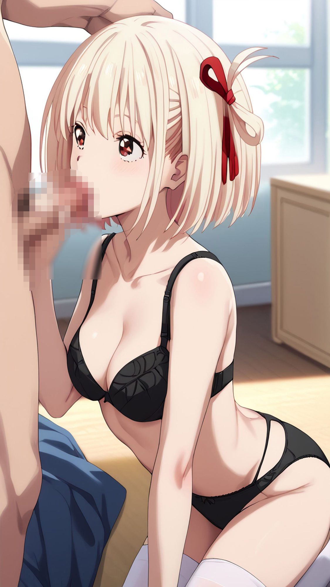 サンプル画像1:錦木◯束とエッチ(箱熱) [d_615453]