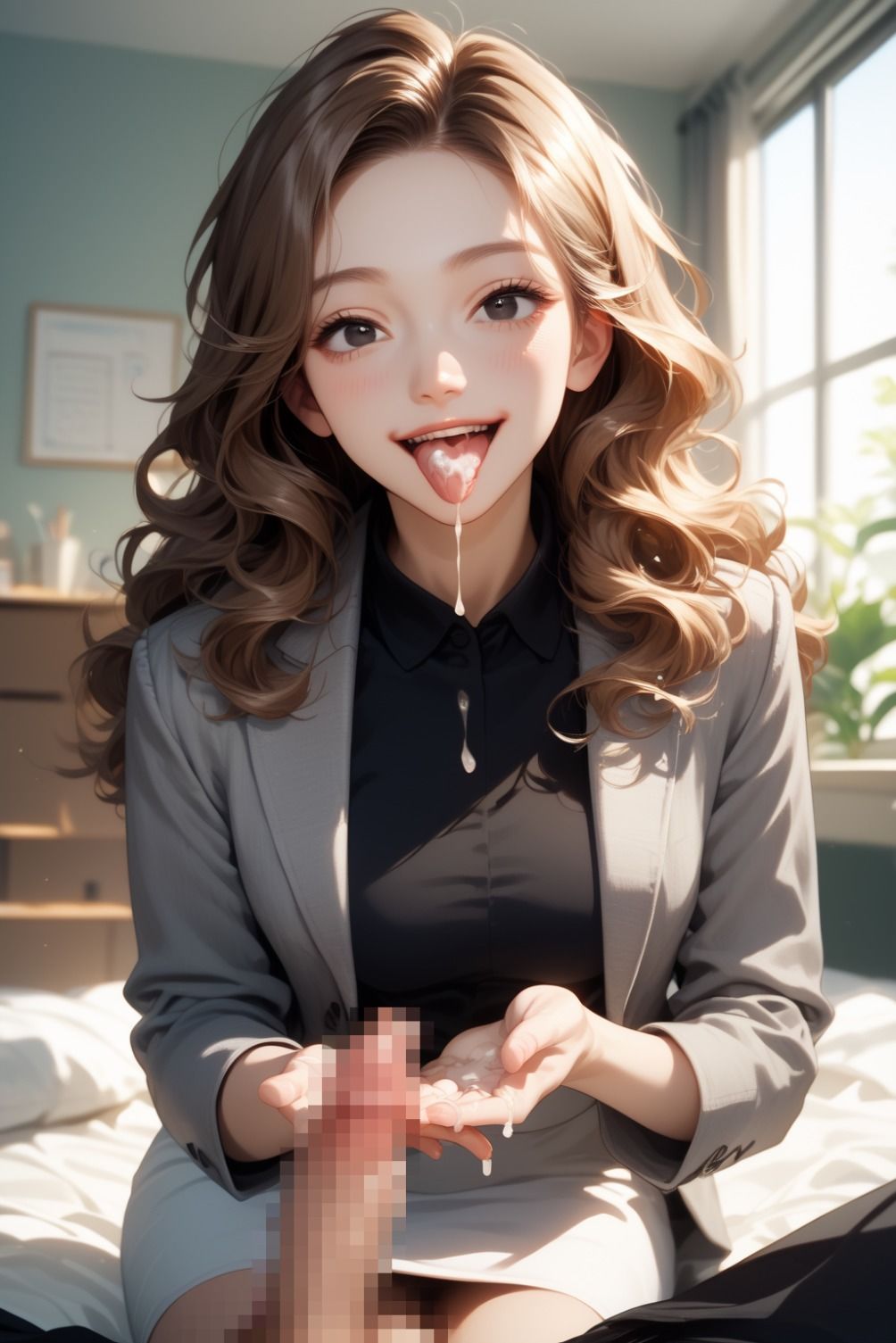 サンプル画像3:憧れの美人教師、淫らな素顔の秘密(Love＆Peace) [d_615478]