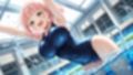 爆乳ピンク＆茶髪ダブルカラースク水美少女孕ませ教育【4K】