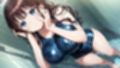 爆乳ピンク＆茶髪ダブルカラースク水美少女孕ませ教育【4K】