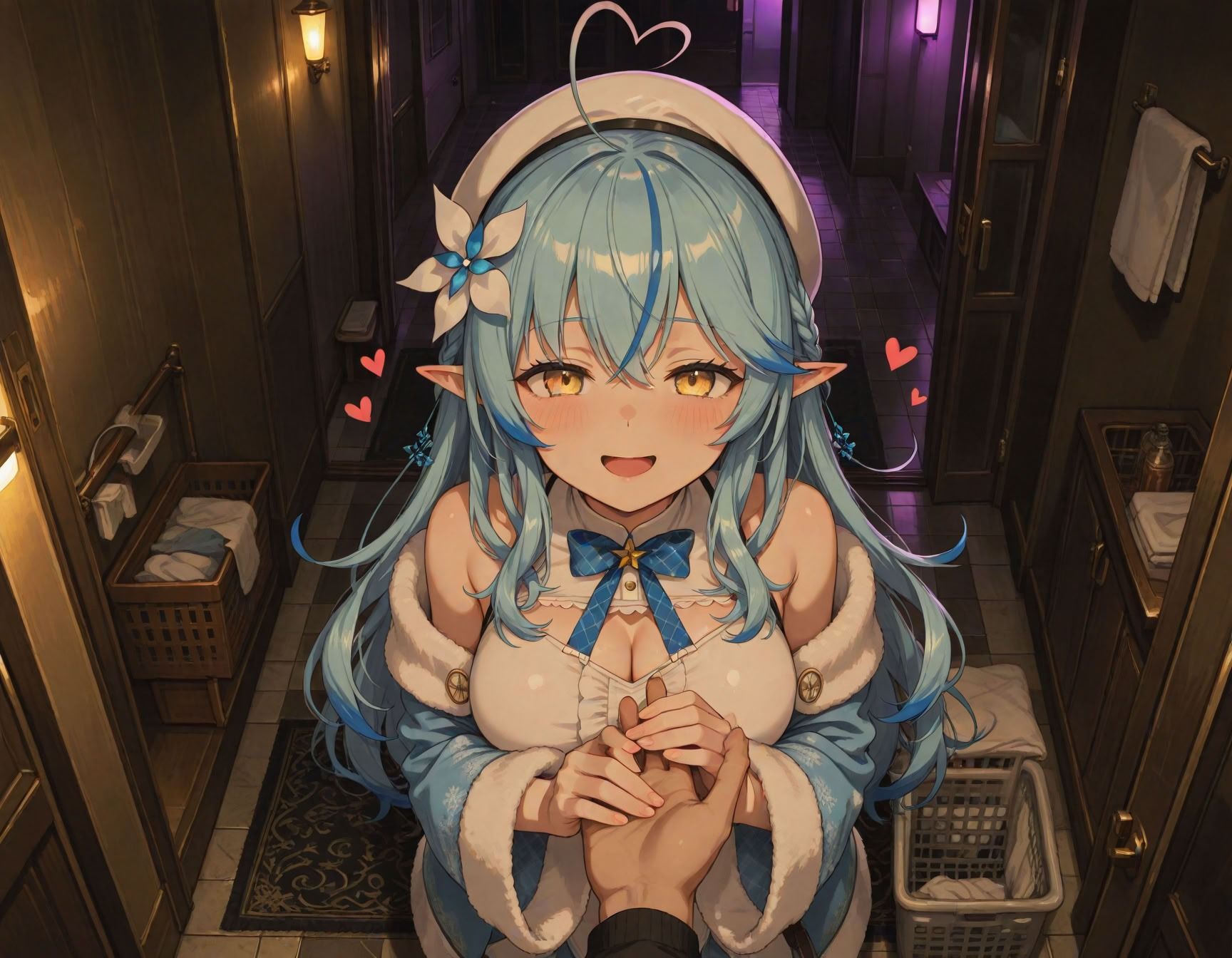 サンプル画像3:夢想x風俗 デリヘル呼んだら推しが来た！ ホ〇ライブ 雪花ラ〇ィ(幻想旅団) [d_615539]