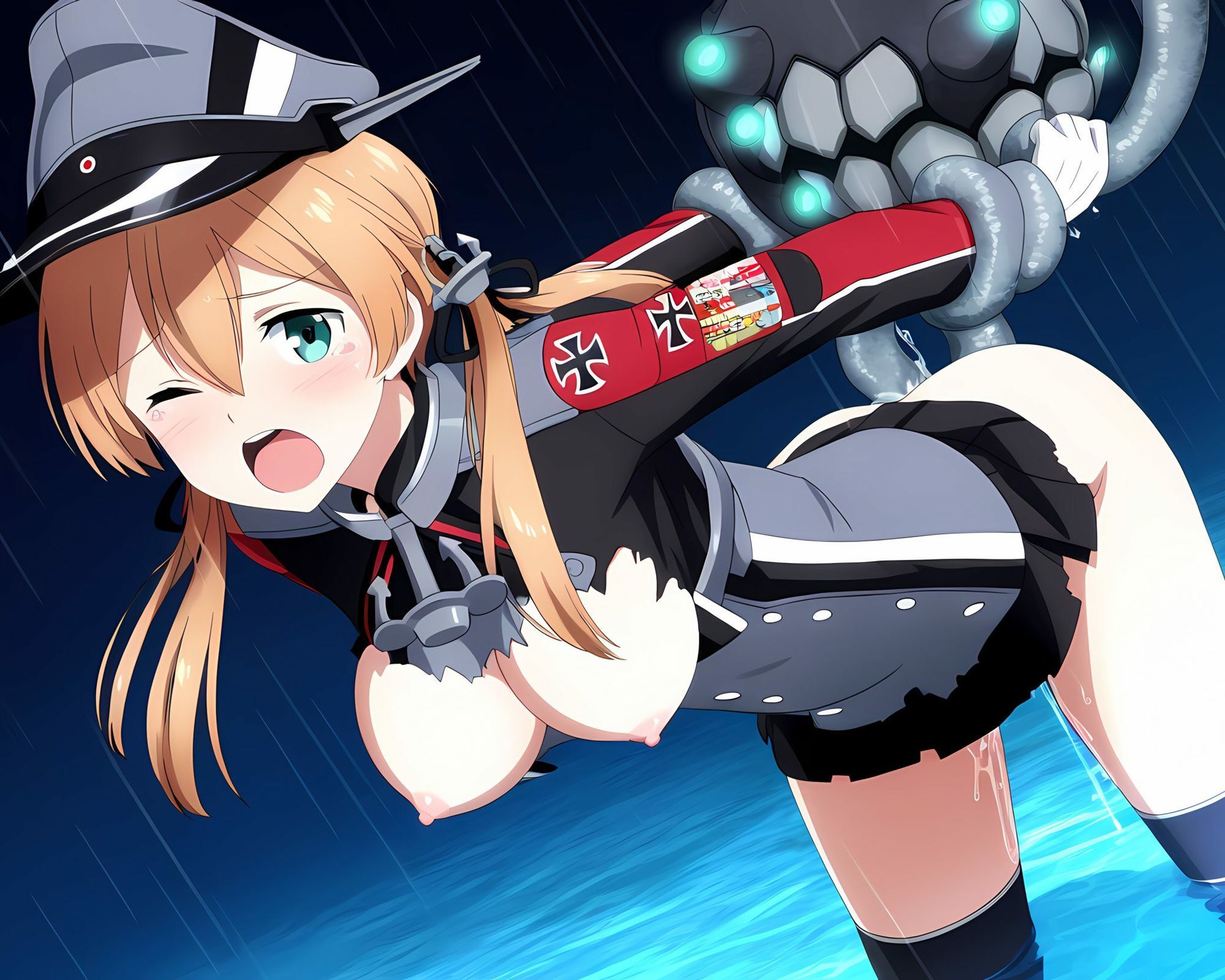 深海棲物の触手に敗北してしまう艦○達其ノ肆 画像4