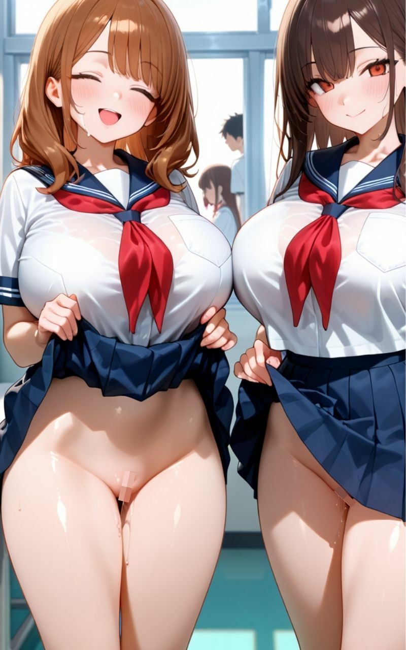 サンプル画像4:つるつる  マ〇コを見せつけられた僕は女の子たちをクンニで翻弄したらパイパンが好きになっちゃった件(はちまる) [d_615615]