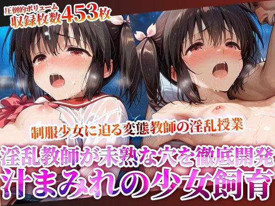 妹系の制服少女に迫る禁断の所業！未熟な穴を開発しながら少女を徹底飼育する変態教師の淫乱授業！