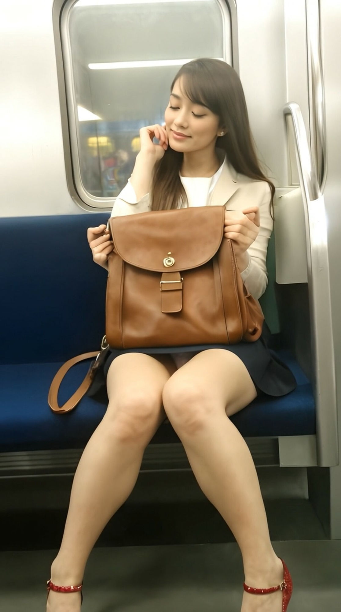 サンプル画像5:OLの誘惑パンチラ動画(エロモーション研究所) [d_615748]