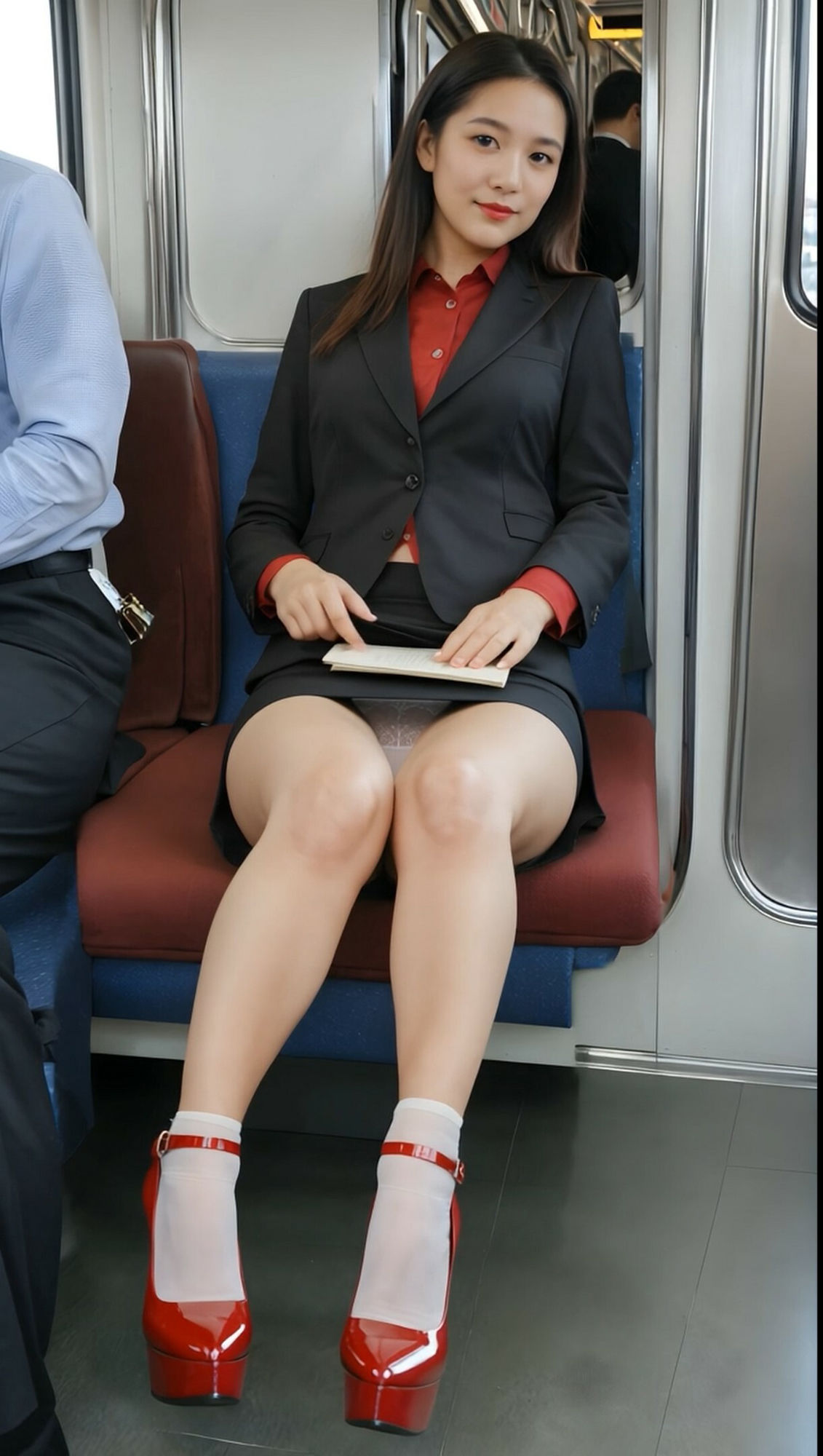 サンプル画像6:OLの誘惑パンチラ動画(エロモーション研究所) [d_615748]