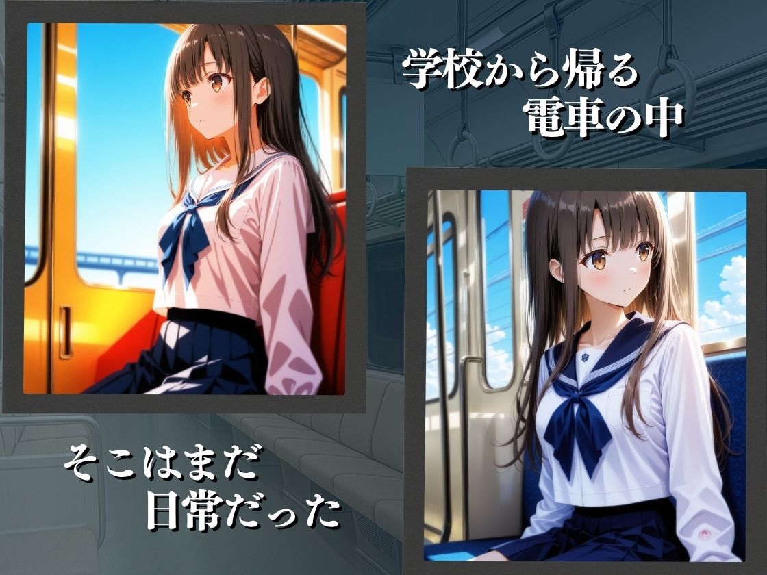 サンプル画像2:車内交尾  女学生編(たぶん全年齢じゃないです) [d_615841]