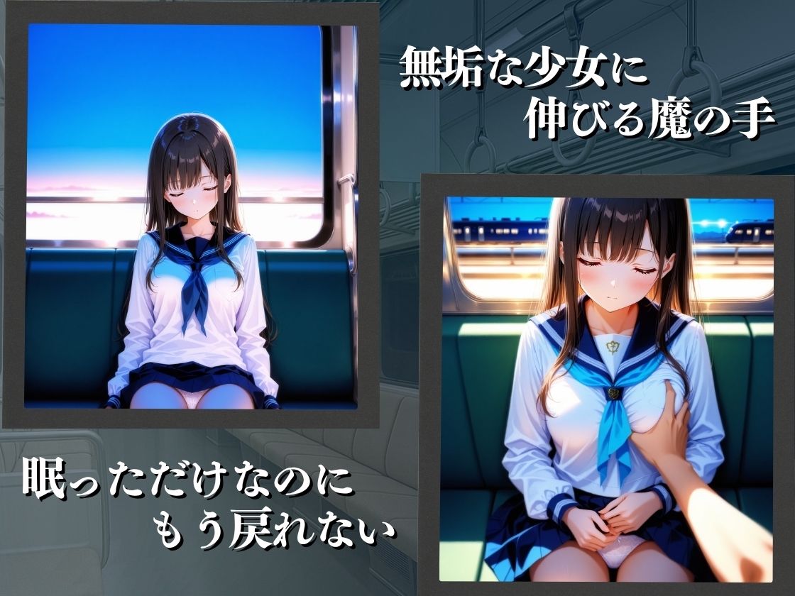 車内交尾 女学生編 画像3