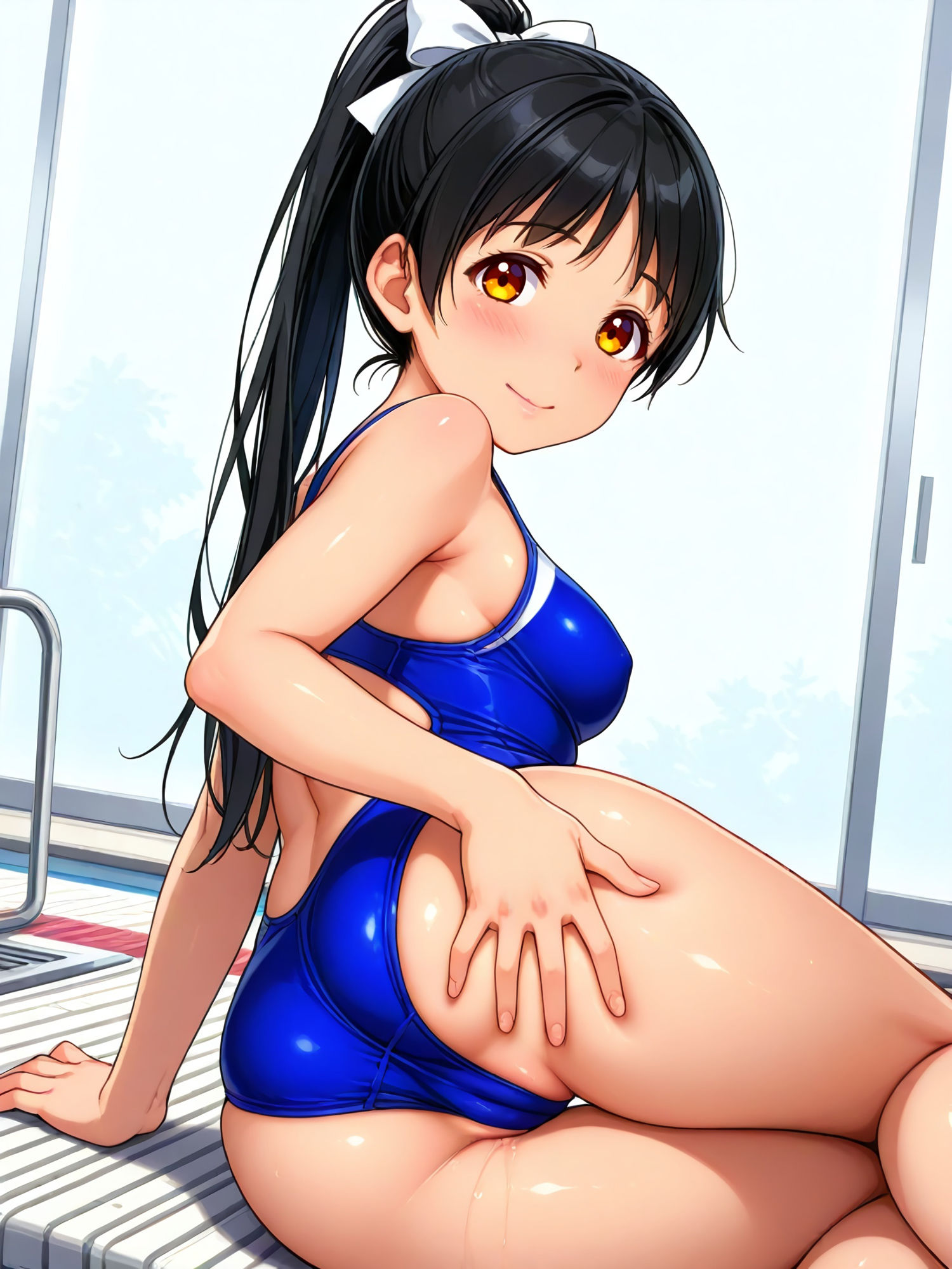 スクールアイドルとホテルでH2