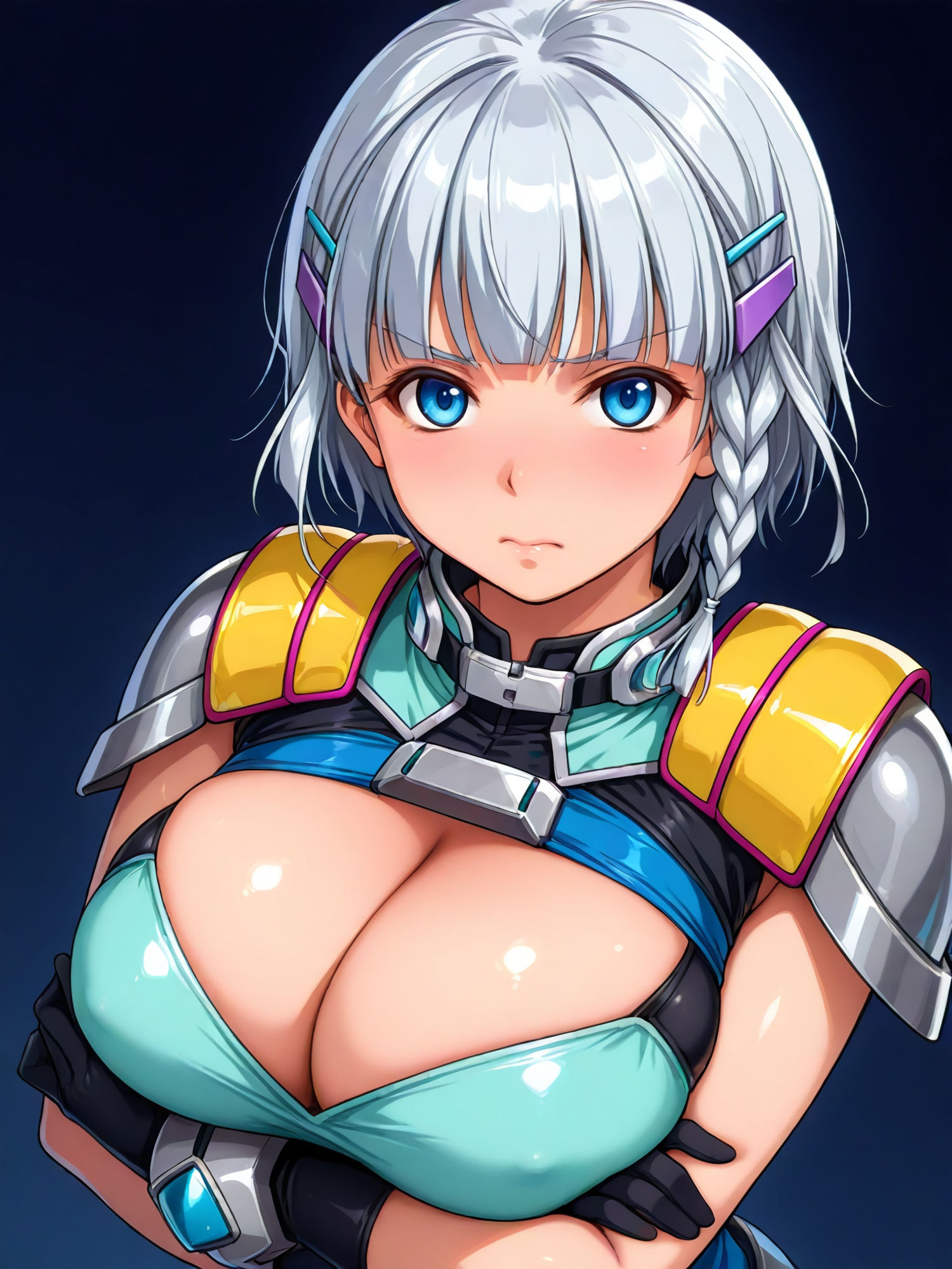 サンプル画像1:敵パイロット拘束調教(かりんとうランド) [d_615859]