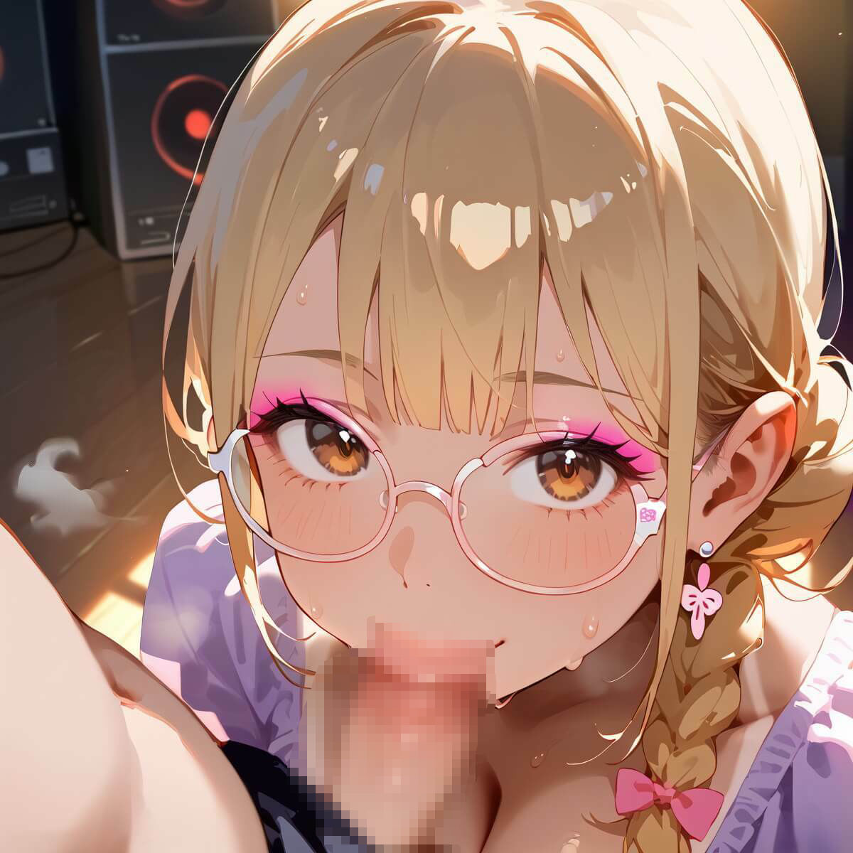 サンプル画像1:ヤれる★ギャルアイドル！エッチなゼロ距離応援団・210枚(ミステリと喫茶店) [d_615867]