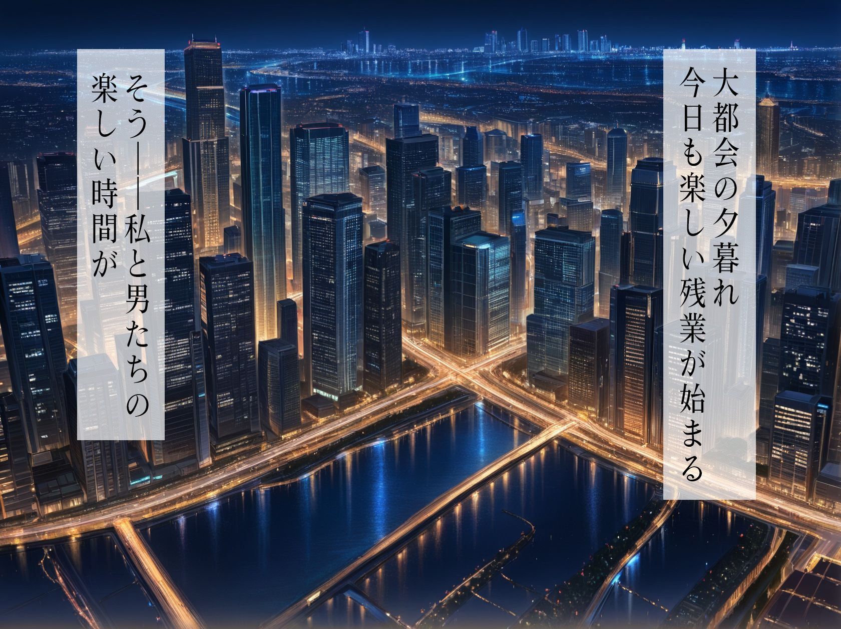 サンプル画像1:夜の秘書室  快楽残業(ぴんくのびきに) [d_615887]