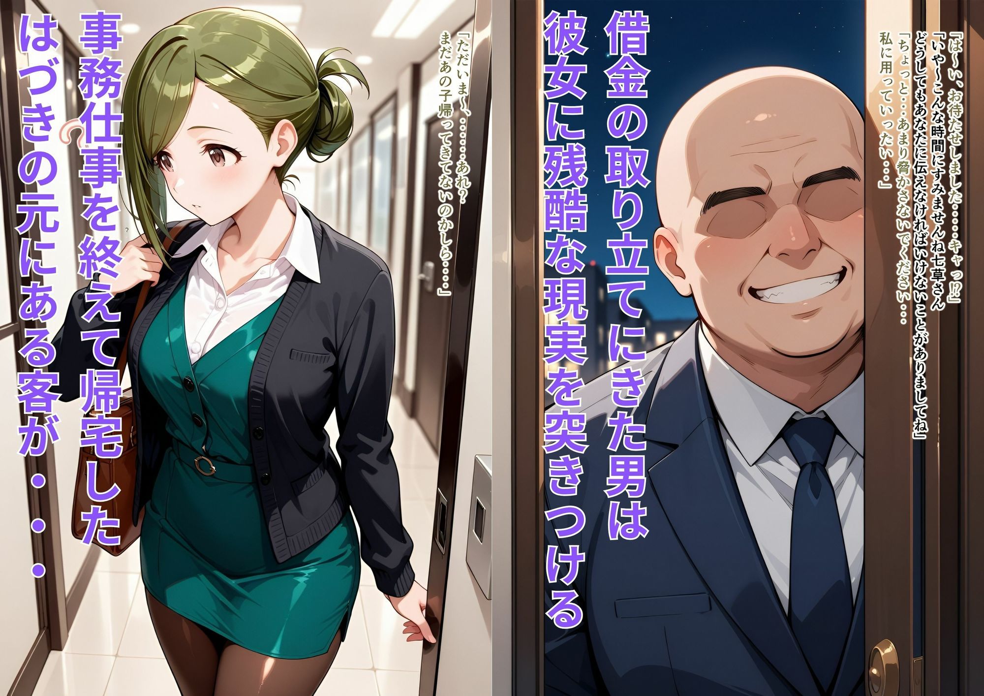 借金地獄の行く末は快楽まみれの性活でした 画像1