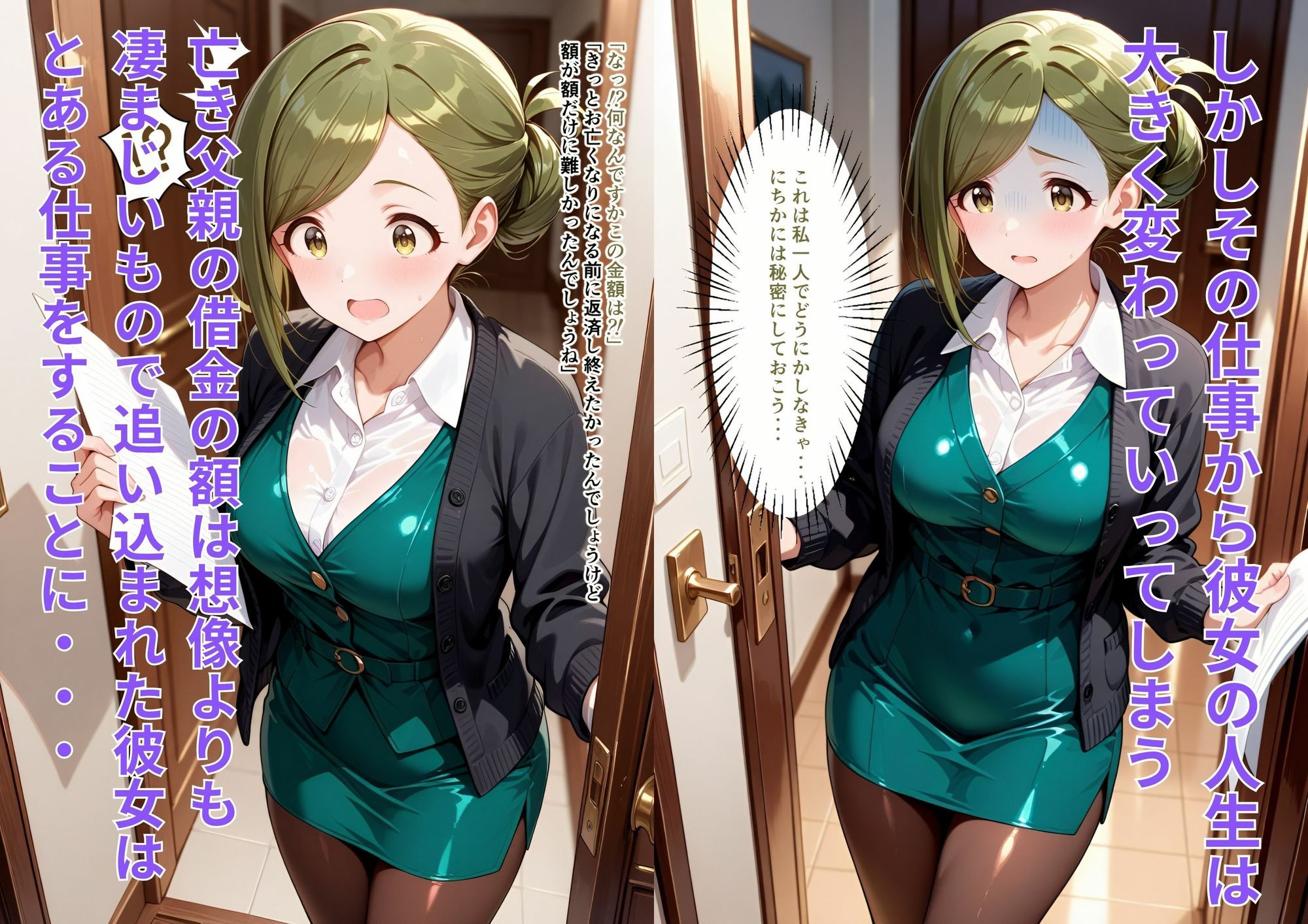 借金地獄の行く末は快楽まみれの性活でした 画像2