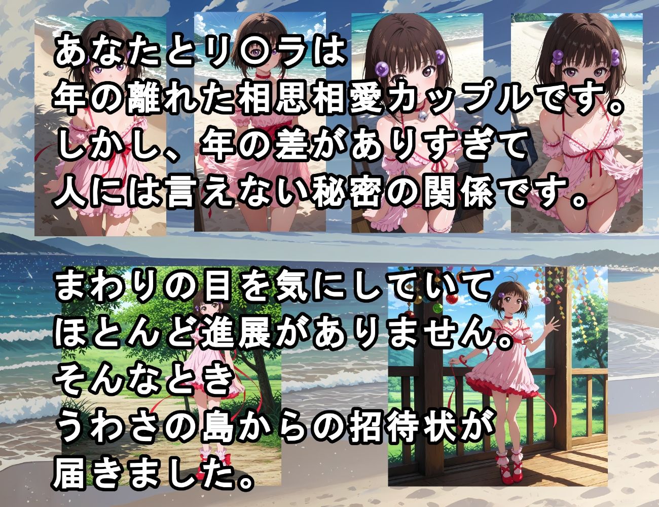 子作りリゾートアイランド〜リ〇ラ編〜 ムキュっと エロ画像3