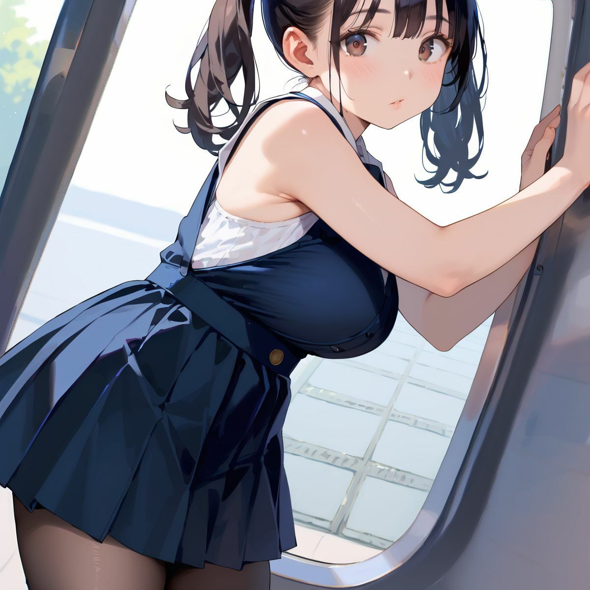 痴●で発情しちゃった巨乳女子校生0110