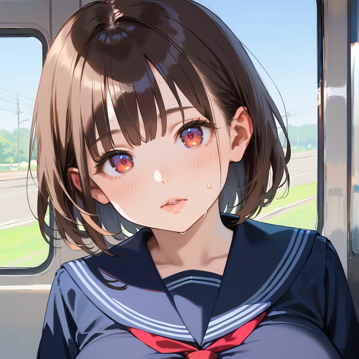 痴●で発情しちゃった巨乳女子校生039
