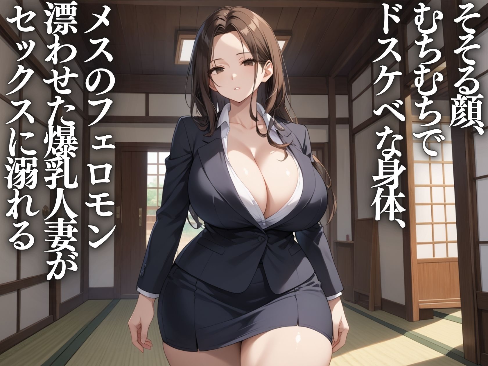 種付け不倫温泉〜会社の人妻上司とNTR汗だくセックス〜 画像1