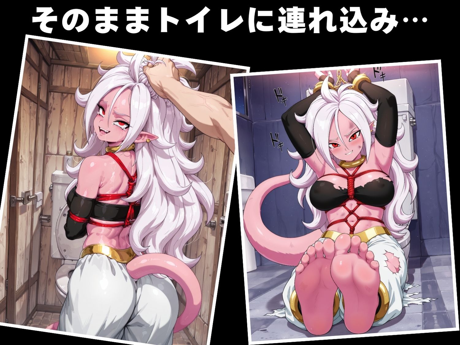 サンプル画像6:【完全敗北】人造●間21号【悪】(ボヨヨン電波通信) [d_616060]