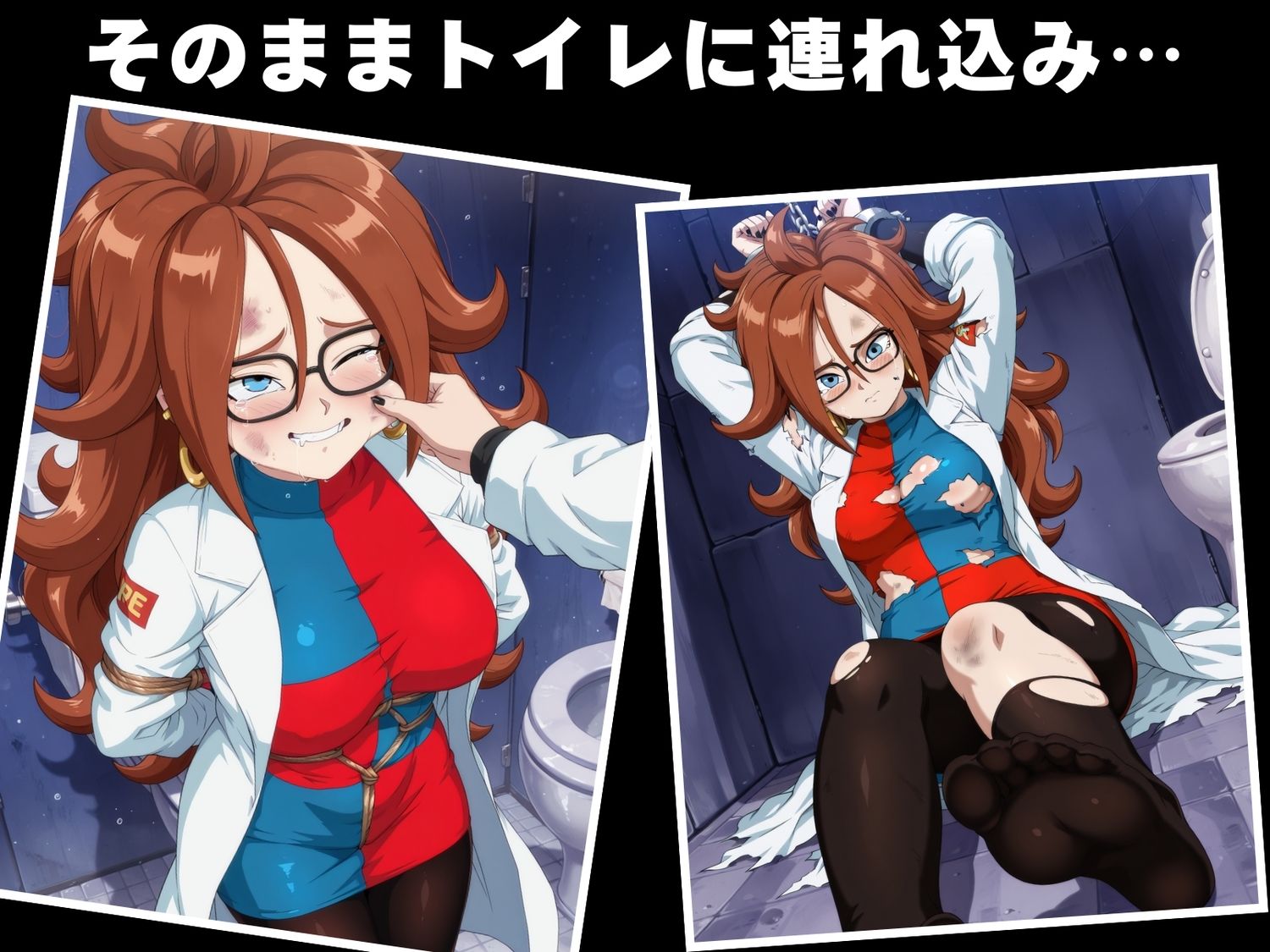 サンプル画像6:【完全敗北】人造●間21号【善】(ボヨヨン電波通信) [d_616064]