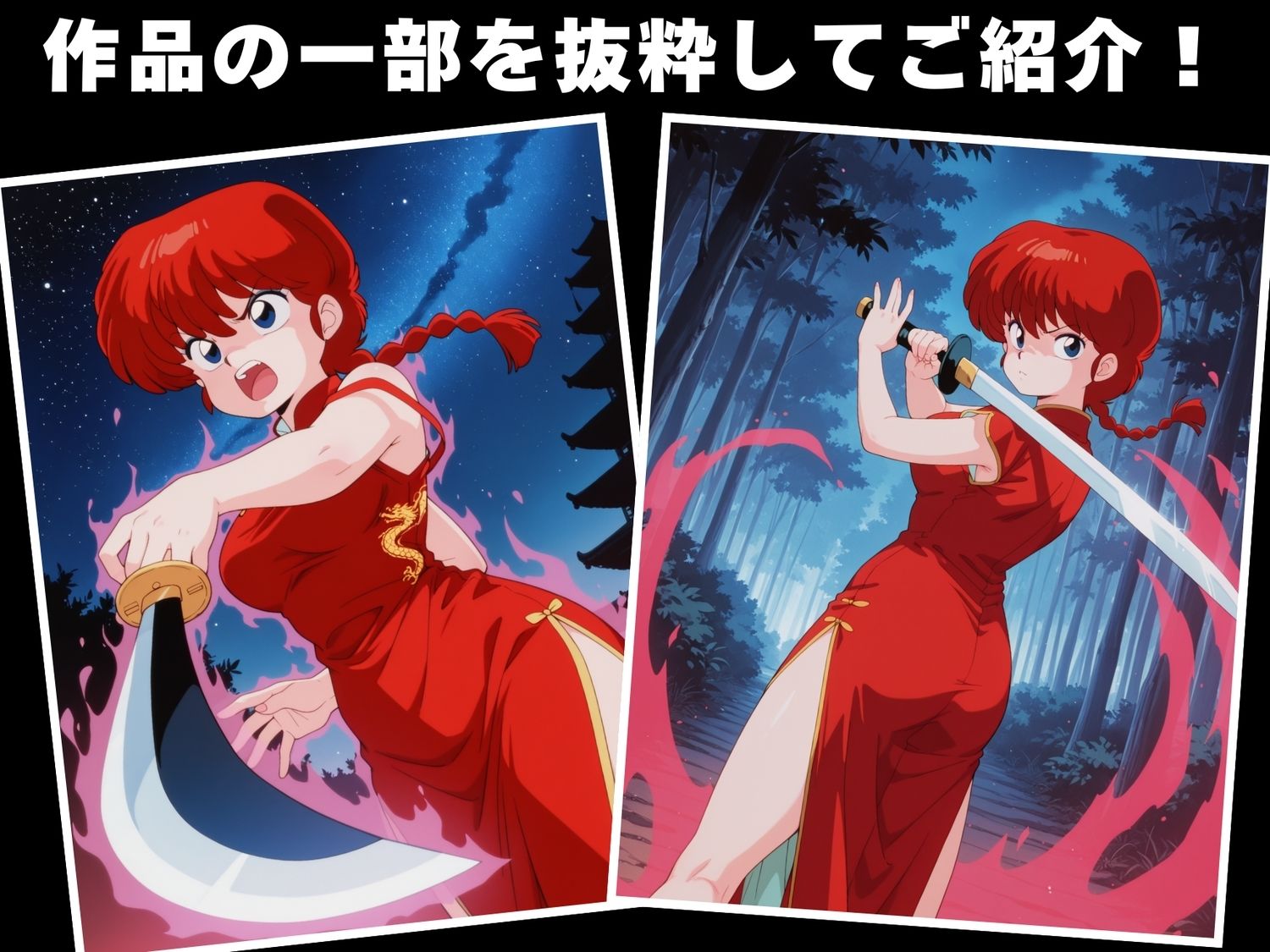 【完全敗北】早●女 乱馬 画像1