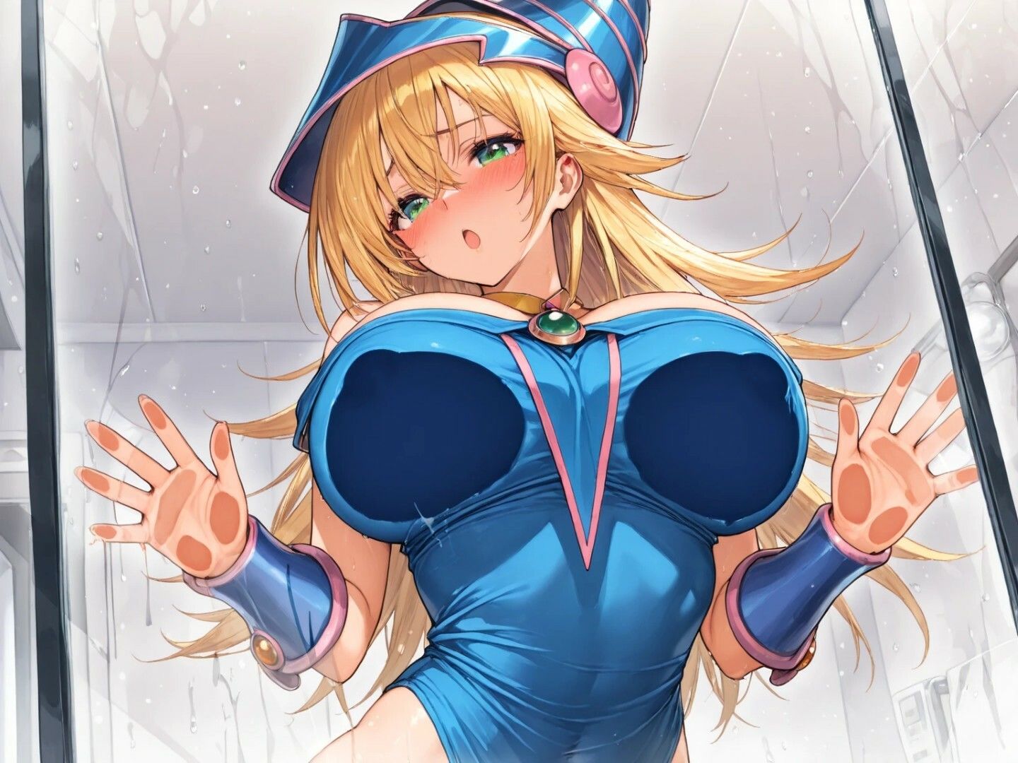 サンプル画像5:ブ〇ックマジシャンガールとイチャラブHイラスト集(幻創機関) [d_616236]