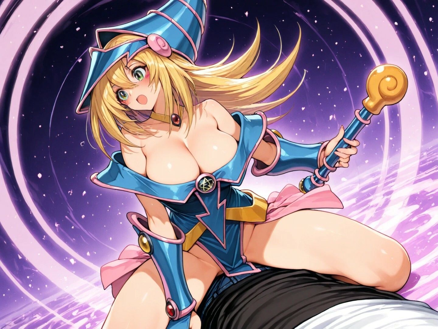 ブ〇ックマジシャンガールとイチャラブHイラスト集 画像7