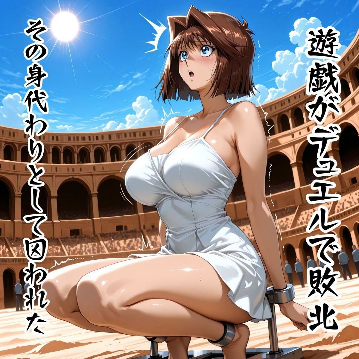 サンプル画像1:闇のコロッセオ 身代わり調教(ぽるん) [d_616245]