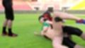 【▲100】生徒会長 一ノ瀬廻里 陸上部の助っ人として大会に出たところ、同じスタジアムに来ていたアメフト部の男子に犯●れる おっぱい丸出しVol.003（横バック）