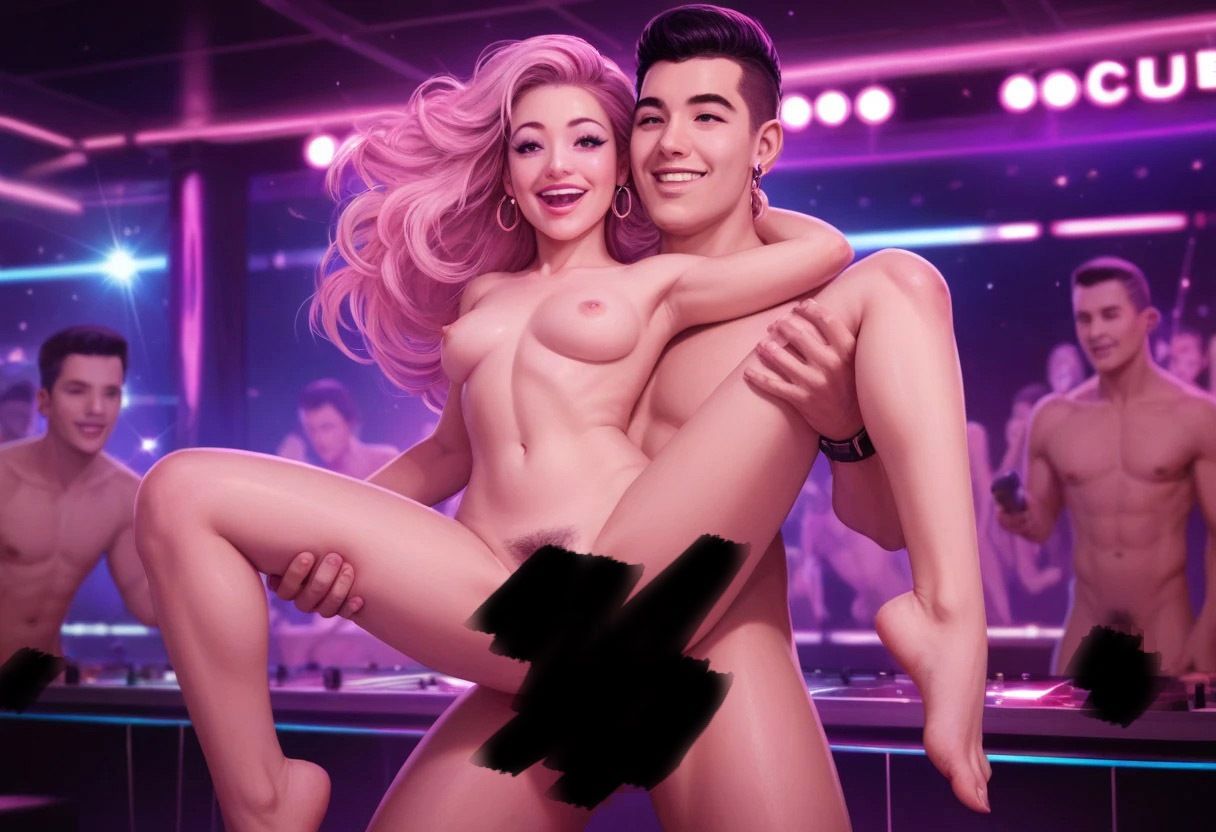 サンプル画像5:歓楽ディスコ  令和時代の昭和バブルを再現した秘密の会員制ディスコ(キングピクルス) [d_616380]