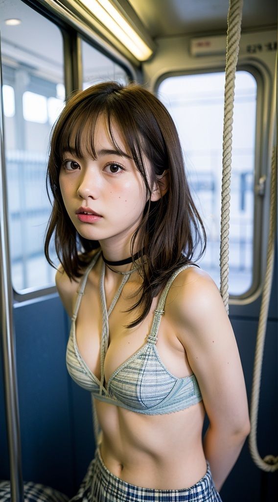 緊縛女子〇校生 画像7