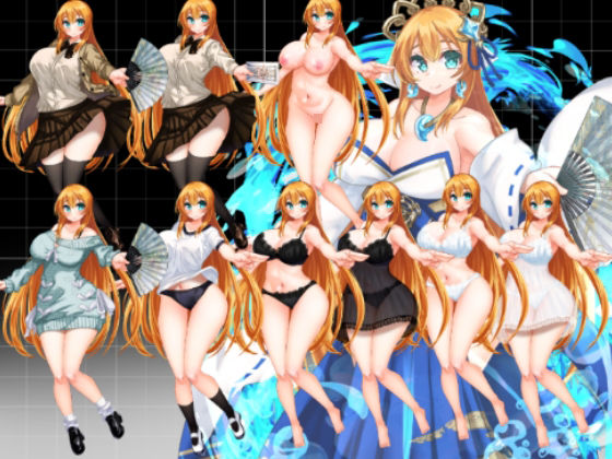 【【立ち絵素材】水の巫女】水の木